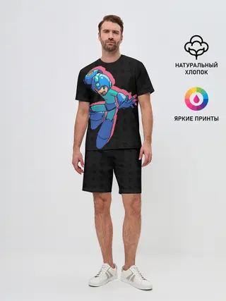 Мужской костюм с шортами / Mega Man