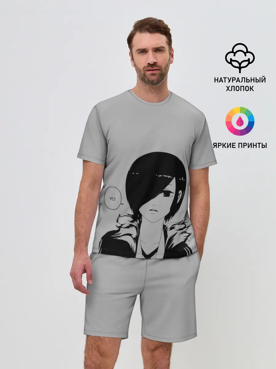 Мужской костюм с шортами / Тоука