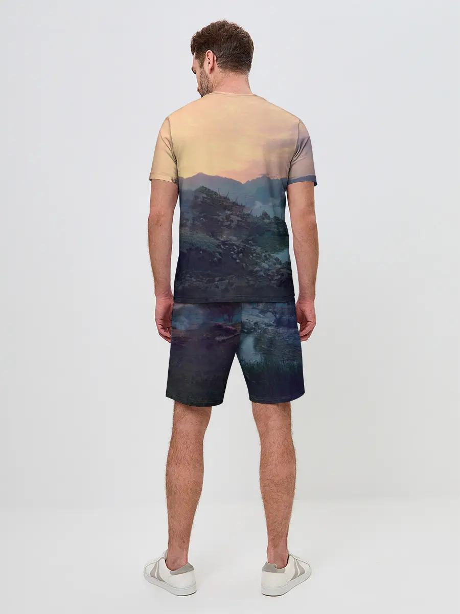 Мужской костюм с шортами / Танки