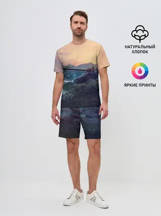 Мужской костюм с шортами / Танки