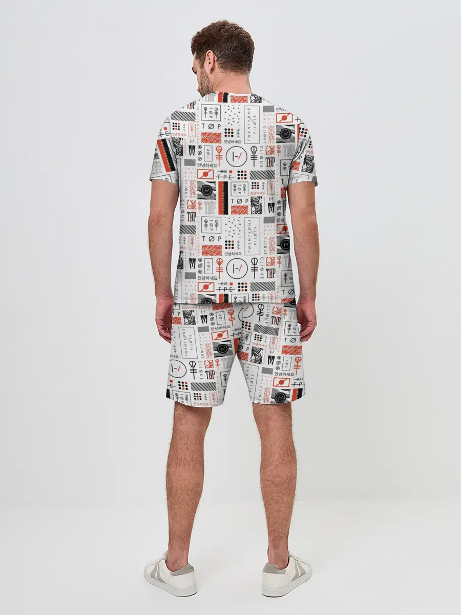 Мужской костюм с шортами / Twenty One Pilots - Blurryface