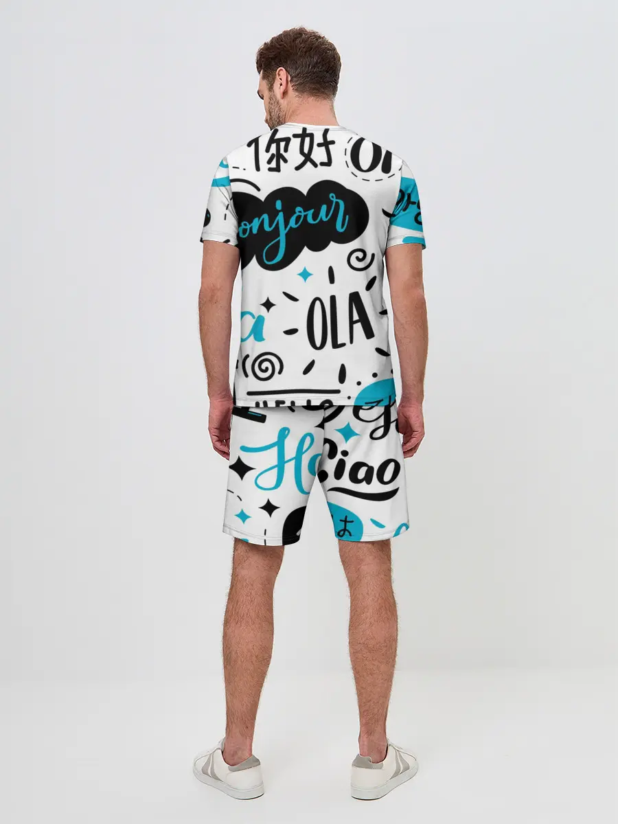 Мужской костюм с шортами / Hello