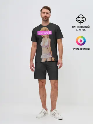 Мужской костюм с шортами / Японская анимация