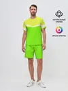 Мужской костюм с шортами / Угол зеленый