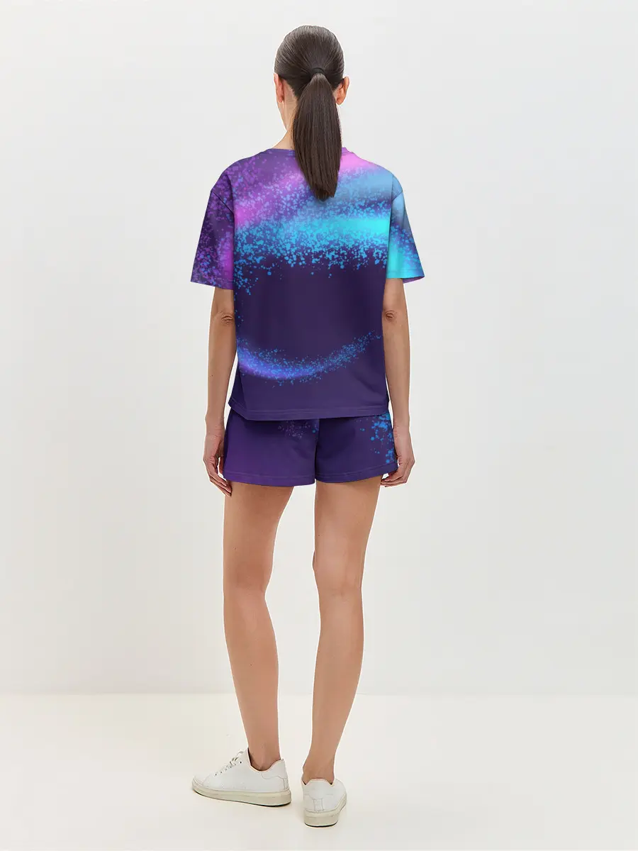 Женская пижама с шортами / Сова пират