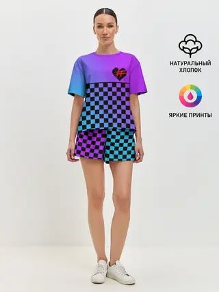 Женская пижама с шортами / Френдзона