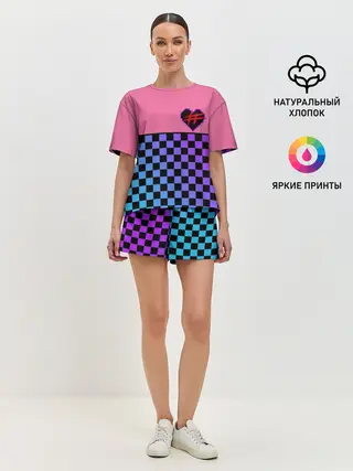 Женская пижама с шортами / Френдзона