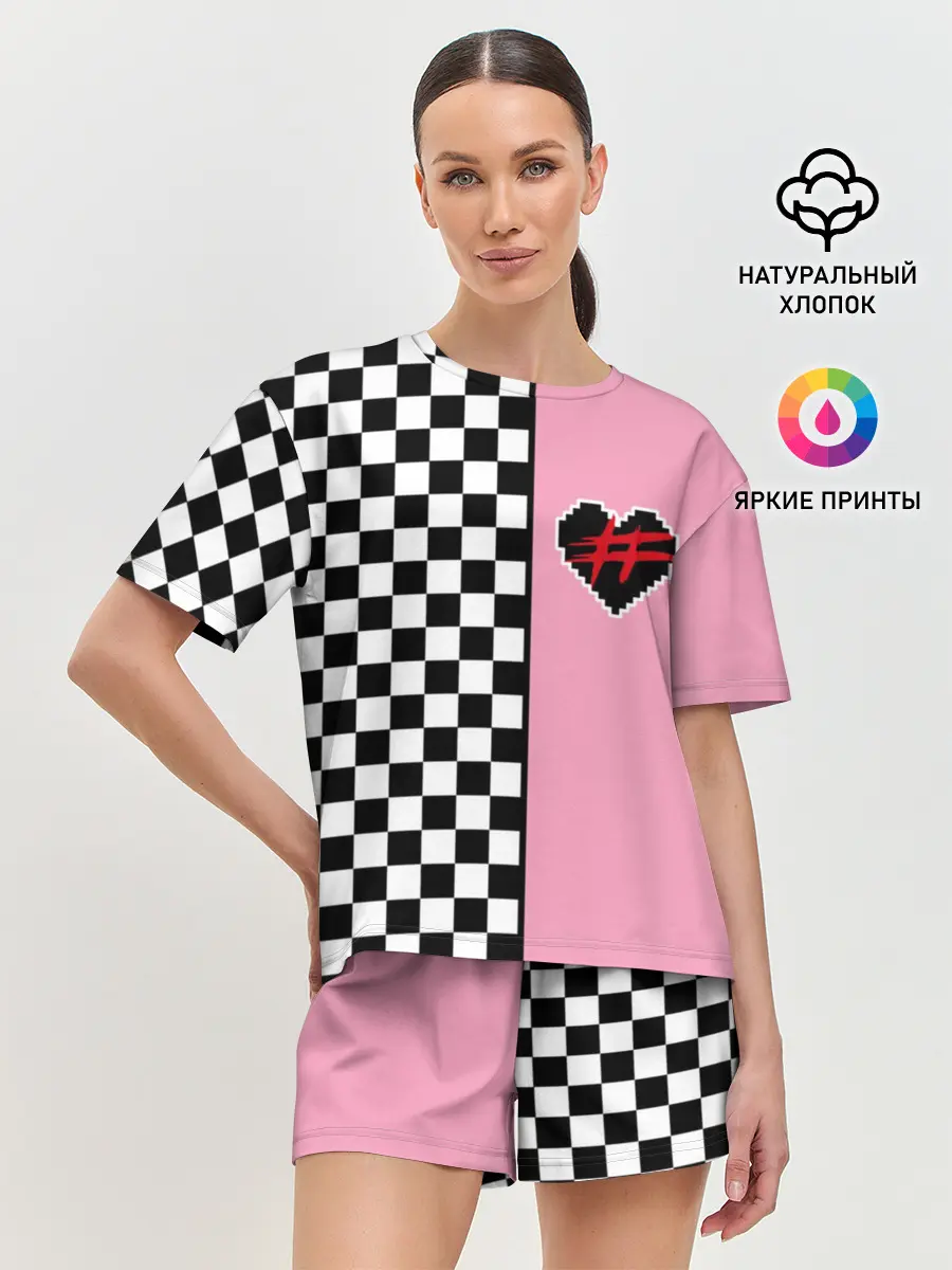 Женская пижама с шортами / Френдзона