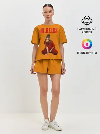 Женская пижама с шортами / Билли Айлиш