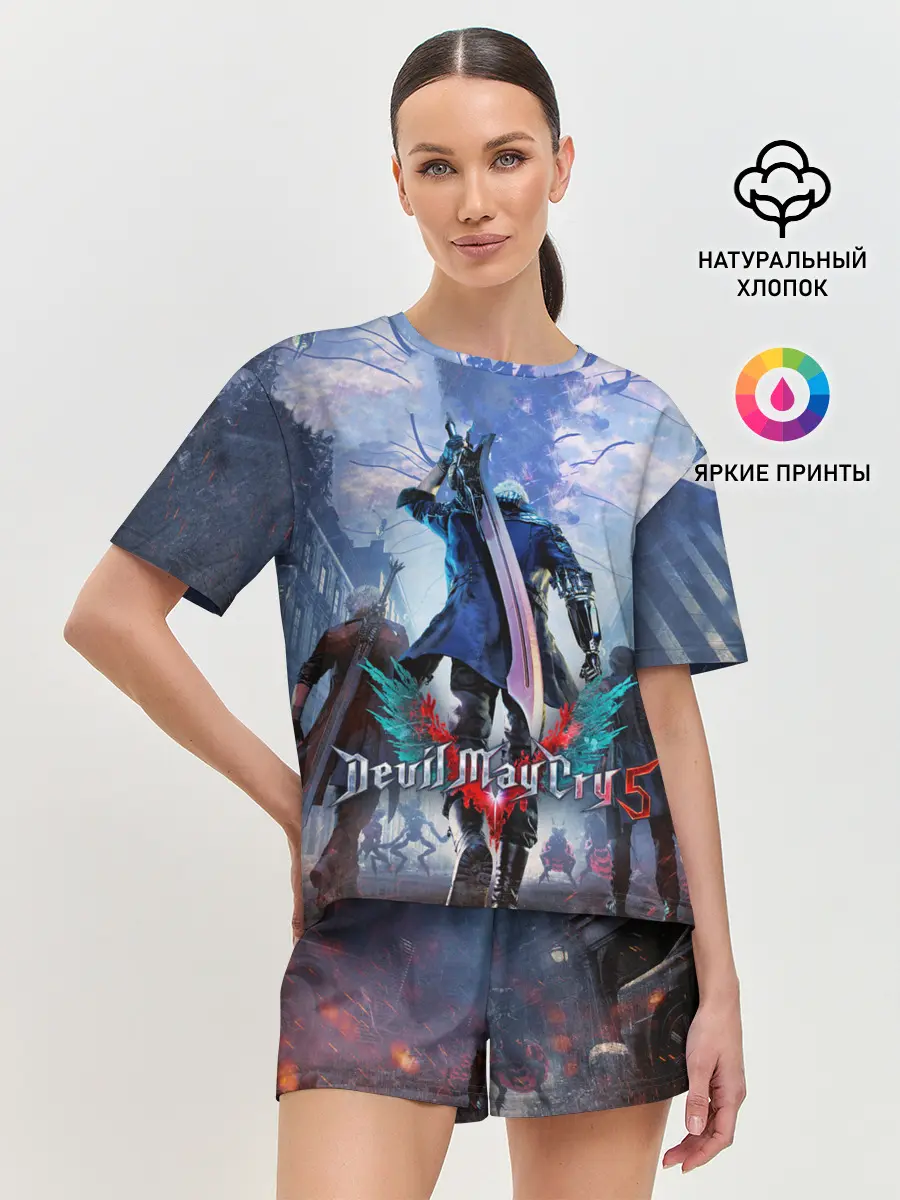 Женская пижама с шортами / Devil May Cry 5