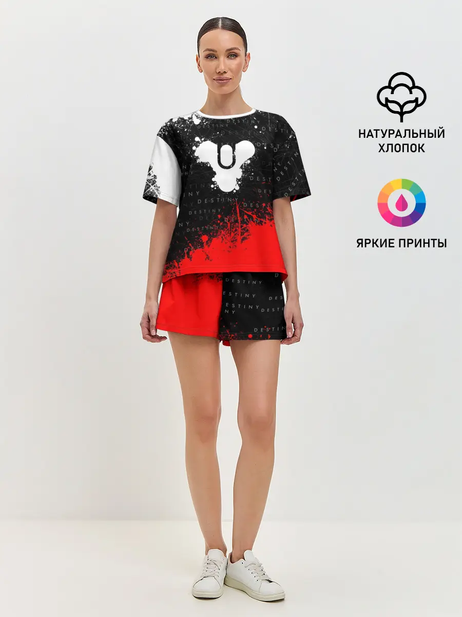 Женская пижама с шортами / DESTINY