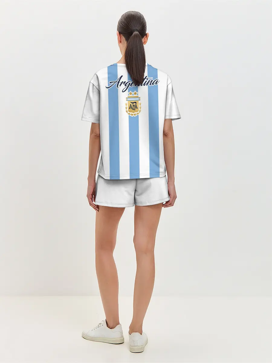 Женская пижама с шортами / Сборная Аргентины