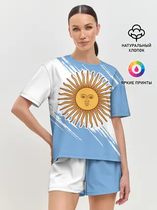 Женская пижама с шортами / Аргентина