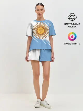 Женская пижама с шортами / Аргентина