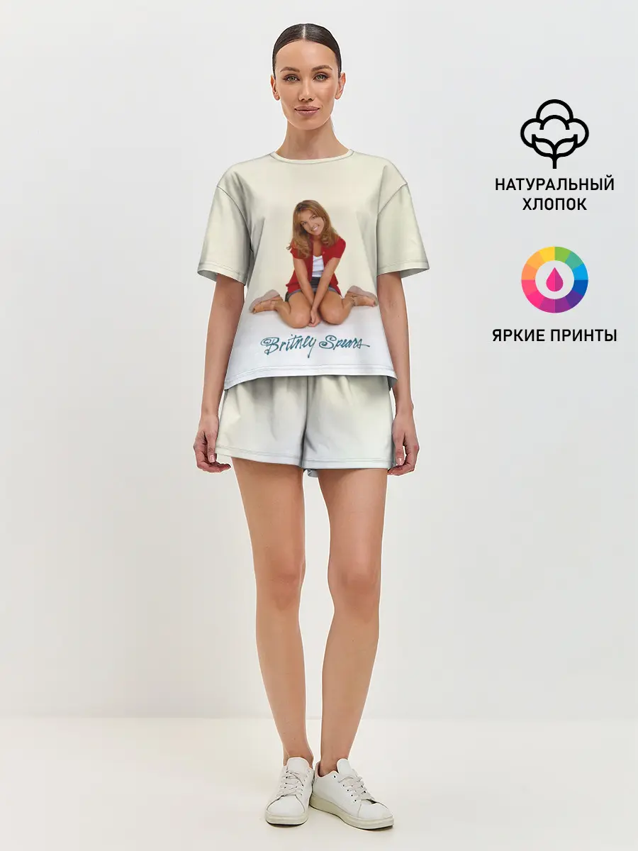Женская пижама с шортами / Oldschool Britney