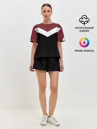 Женская пижама с шортами / Простота