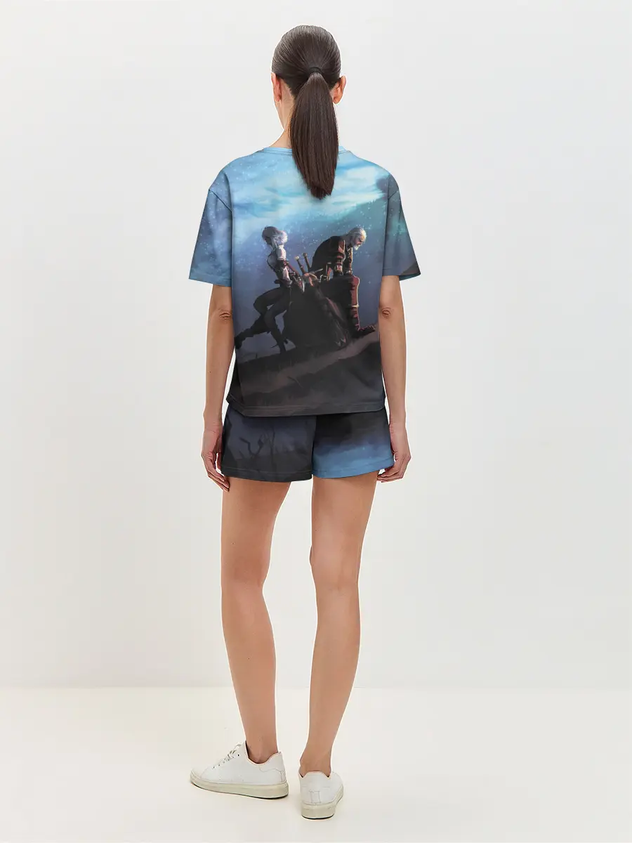 Женская пижама с шортами / Цири И Геральд