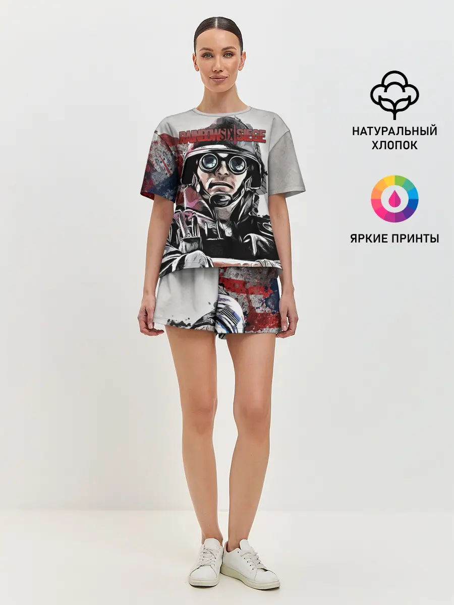 Женская пижама с шортами / Rainbow Six: Siege