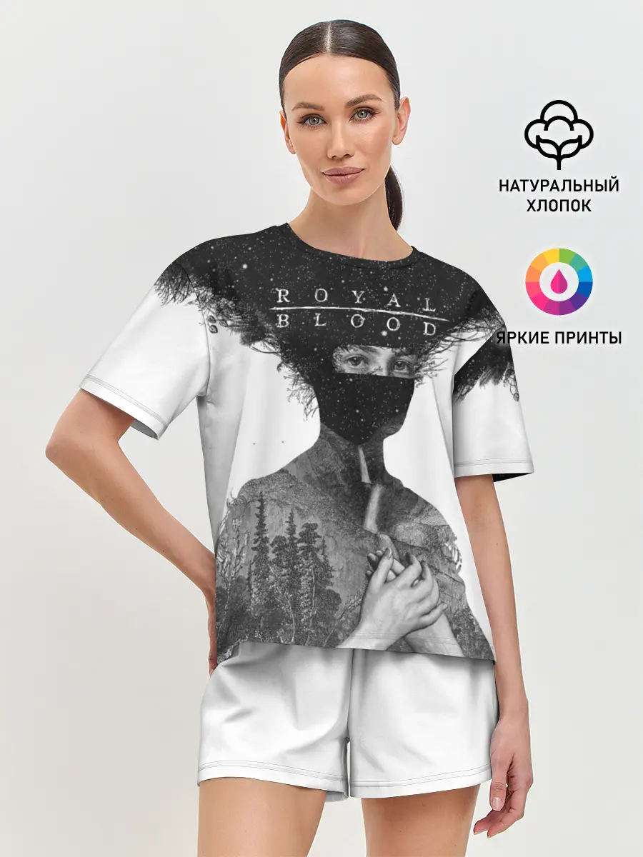 Женская пижама с шортами / Royal Blood