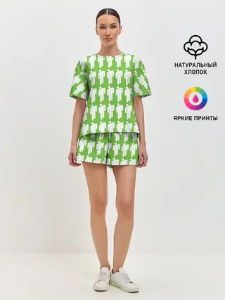 Женская пижама с шортами / Billie Eilish