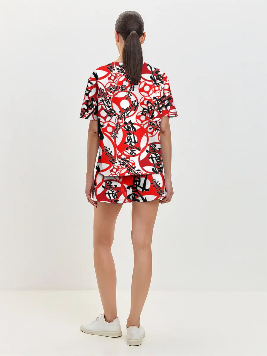 Женская пижама с шортами / Каратэ киокушинкай