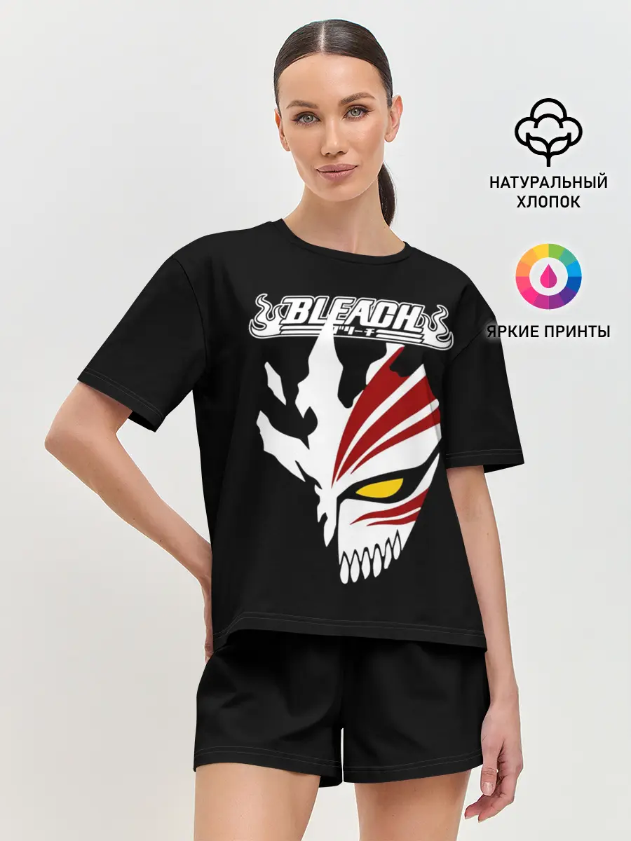 Женская пижама с шортами / BLEACH vector art