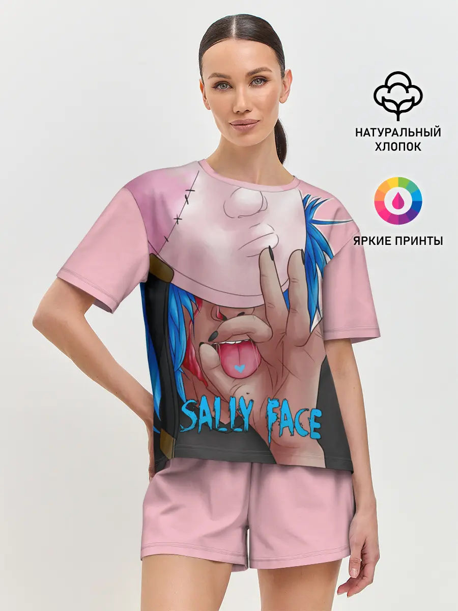 Женская пижама с шортами / Sally Face
