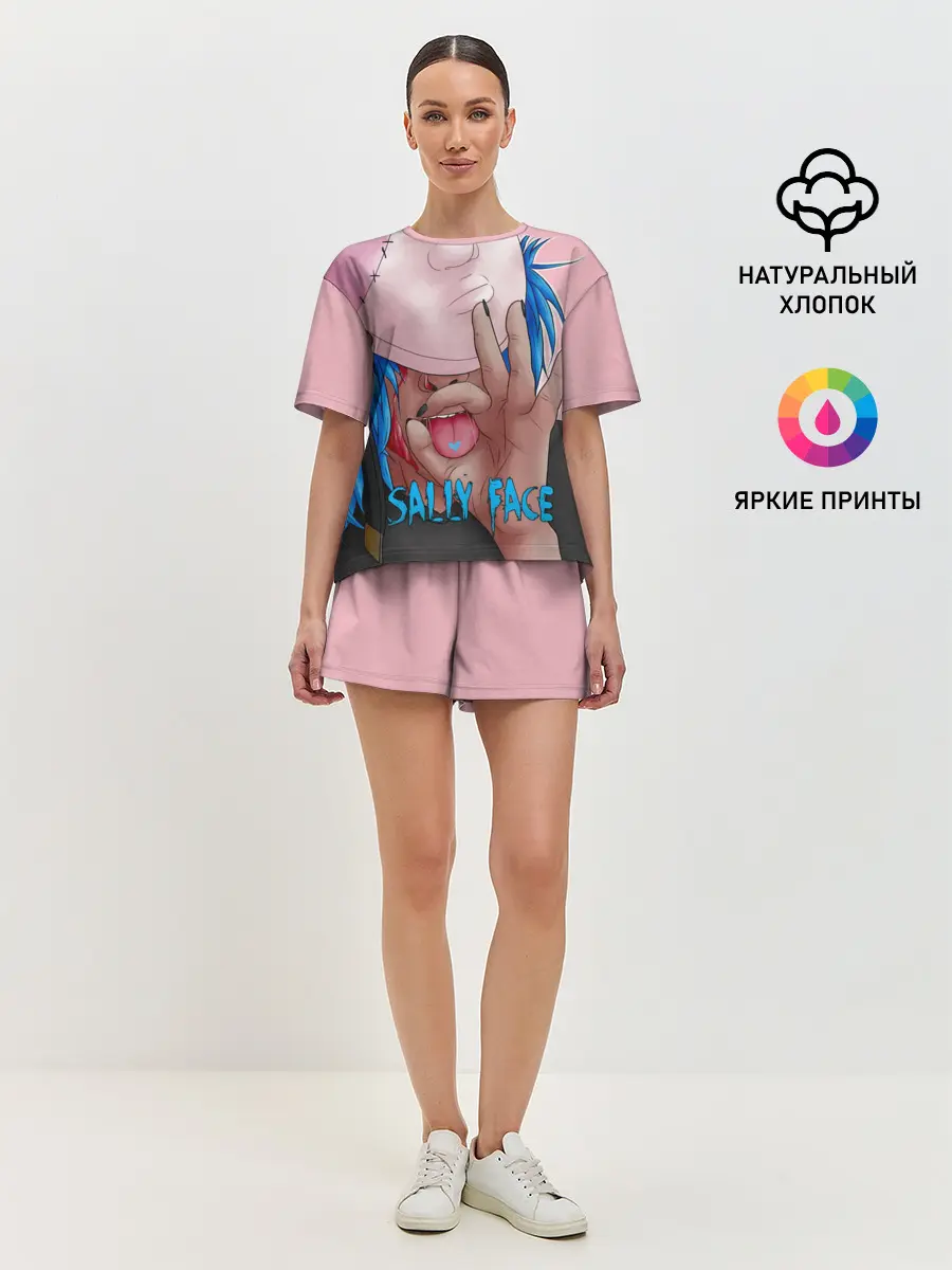 Женская пижама с шортами / Sally Face