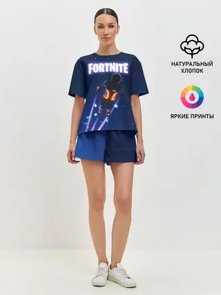Женская пижама с шортами / Dark Voyager Fortnite