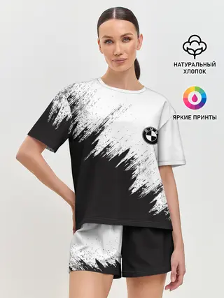 Женская пижама с шортами / BMW