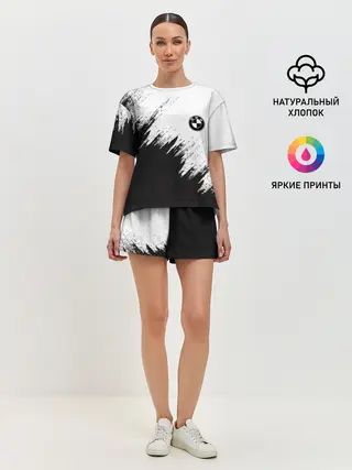 Женская пижама с шортами / BMW