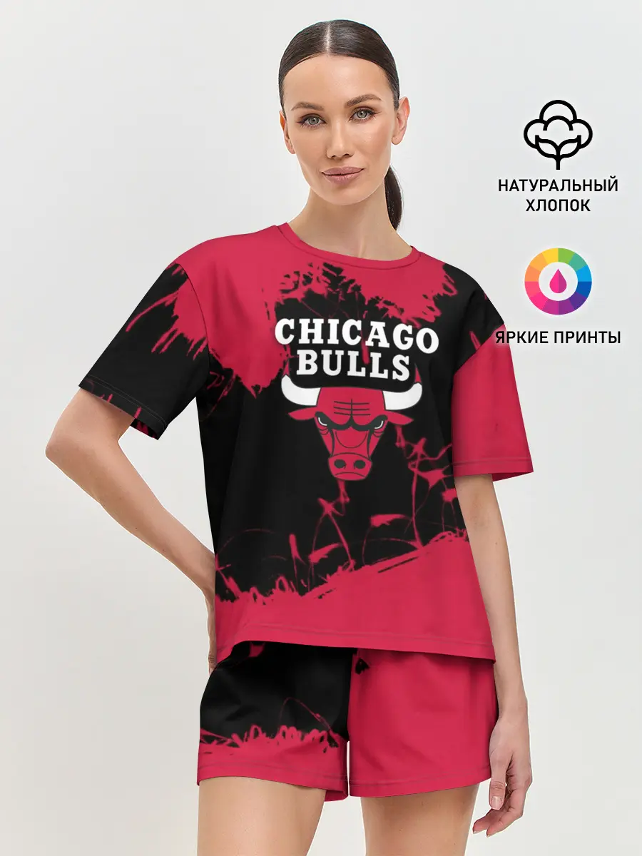 Женская пижама с шортами / CHICAGO BULLS