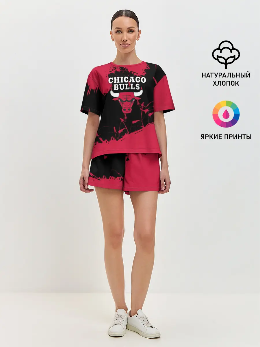 Женская пижама с шортами / CHICAGO BULLS