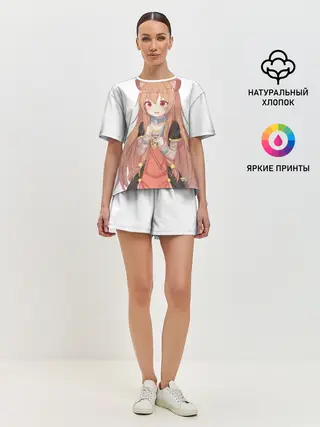 Женская пижама с шортами / Raphtalia