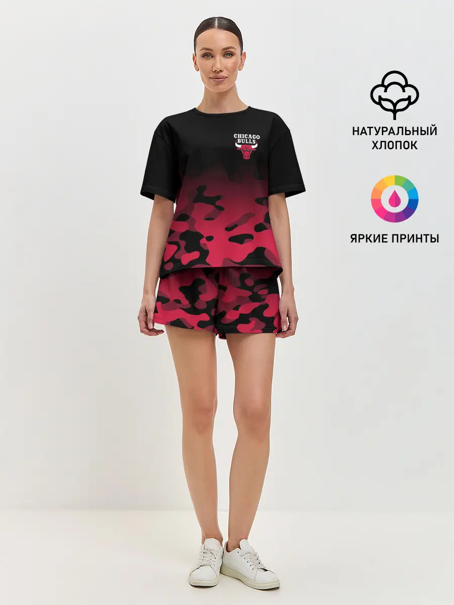 Женская пижама с шортами / CHICAGO BULLS