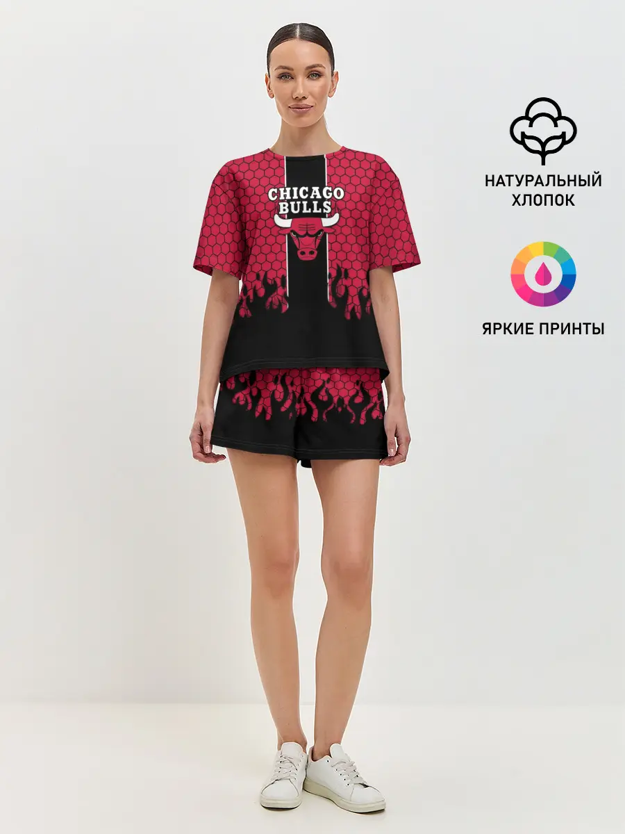 Женская пижама с шортами / CHICAGO BULLS