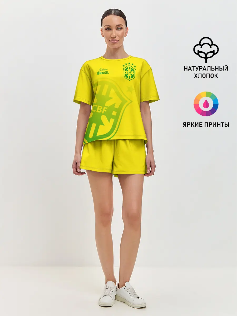 Женская пижама с шортами / Бразилия