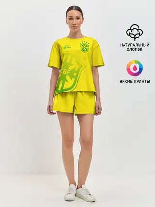 Женская пижама с шортами / Бразилия