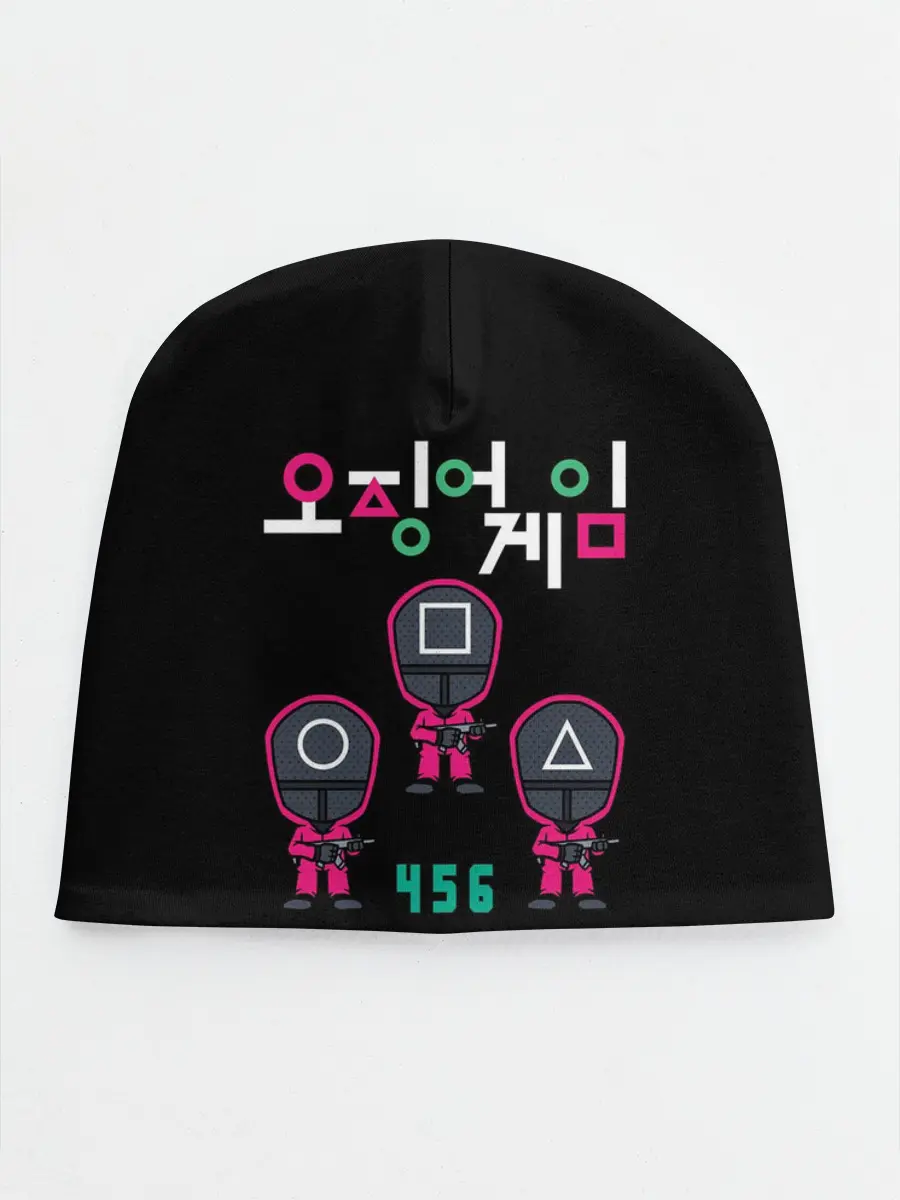 Детская шапка / ИГРА В КАЛЬМАРА 456 | SQUID GAME