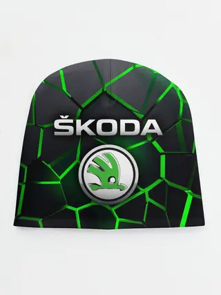 Детская шапка / Skoda 3D плиты с подсветкой