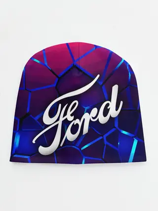 Детская шапка / 3D плиты с подсветкой | FORD
