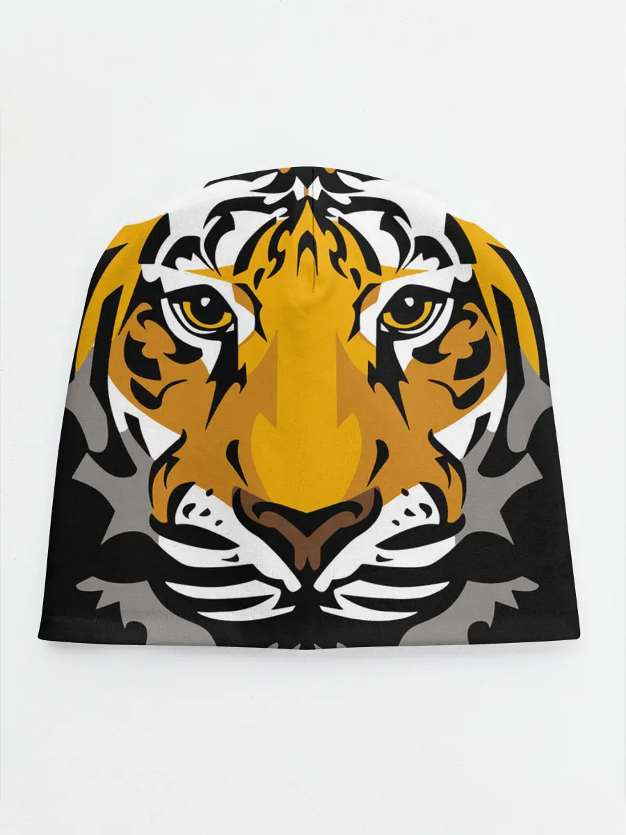 Детская шапка / Суровый взгляд тигра