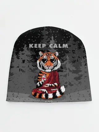 Детская шапка / Keep calm and Merry Christmas