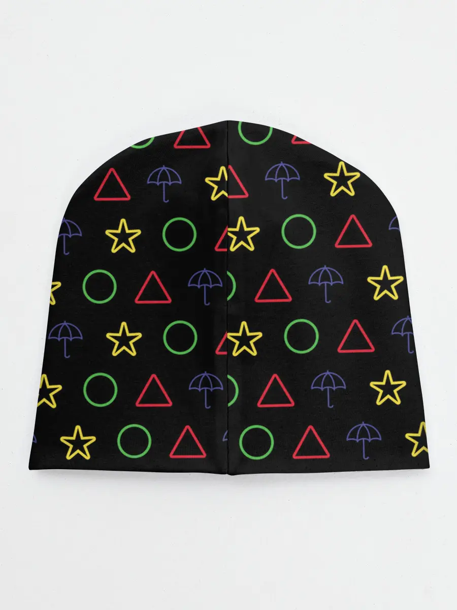 Детская шапка / ИГРА В КАЛЬМАРА, ФИГУРКИ ИГРЫ, ПЕЧЕНЬЕ