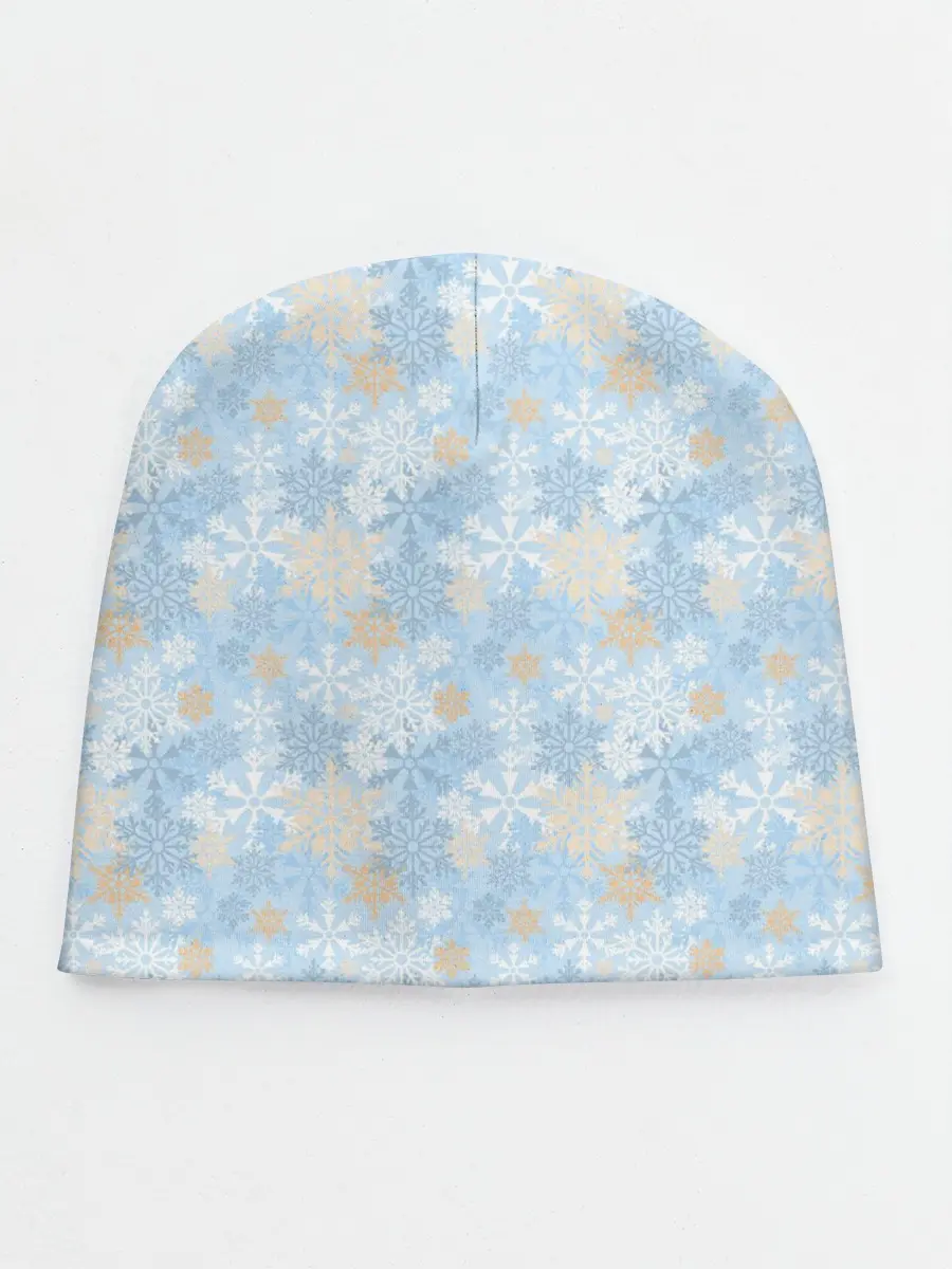 Детская шапка / Узоры Снежинки