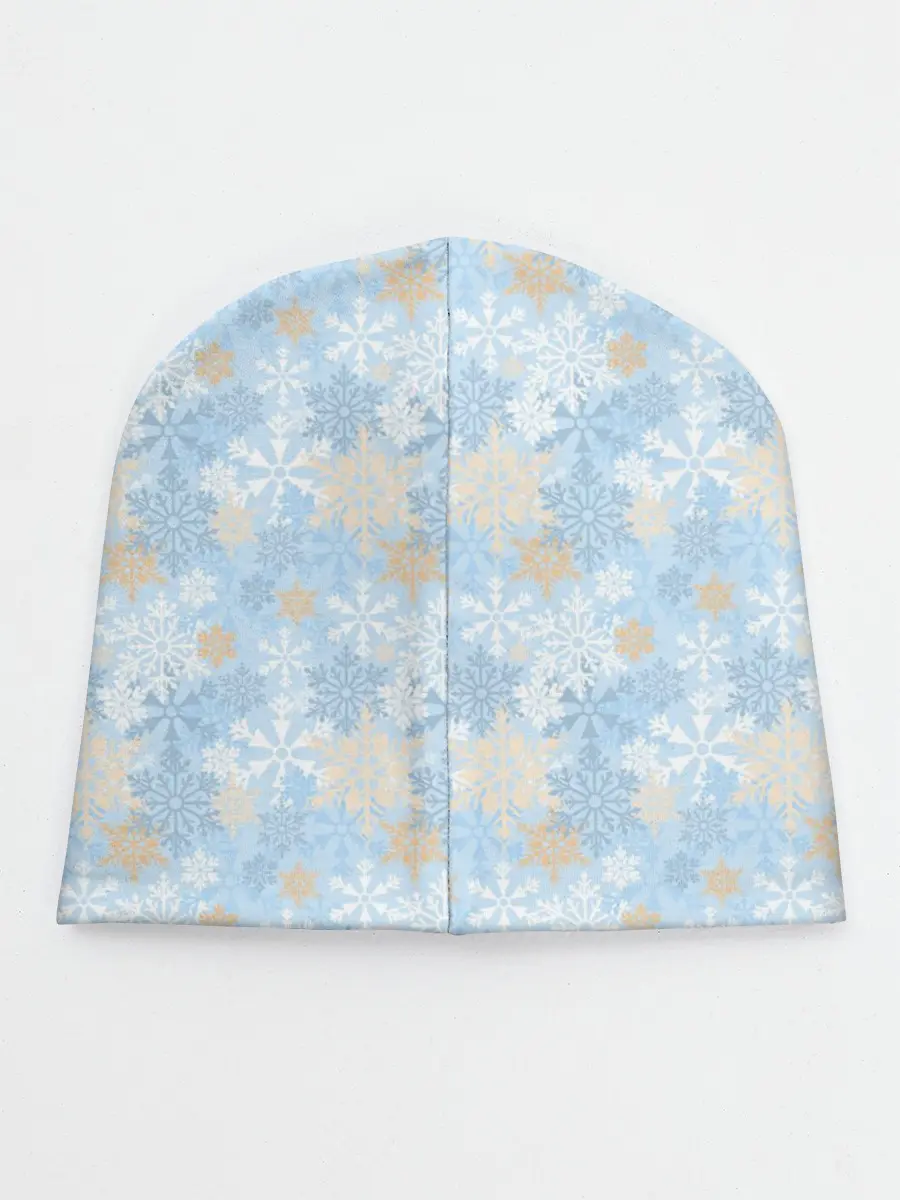 Детская шапка / Узоры Снежинки