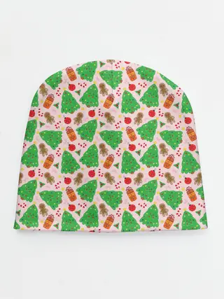 Детская шапка / Новогодние ёлки и подарки