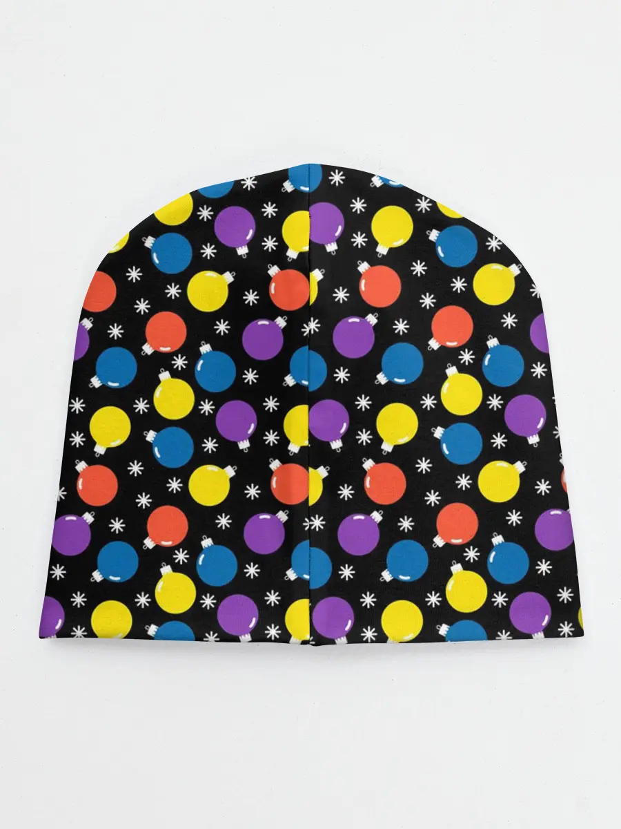 Детская шапка / Новогодние Лампочки