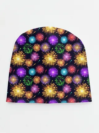 Детская шапка / Праздничный Фейерверк