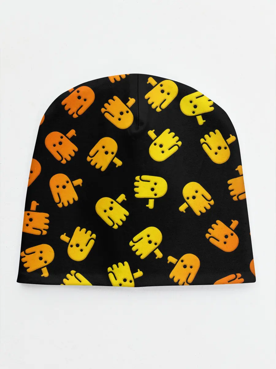 Детская шапка / BOO! ПРИЗРАК, ПРИВЕДЕНИЕ ХЕЛЛОУИН ОРАНЖЕВЫЙ